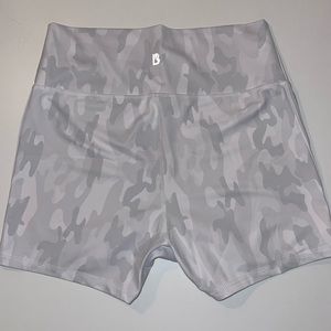 Buffbunny White Camo Shorts